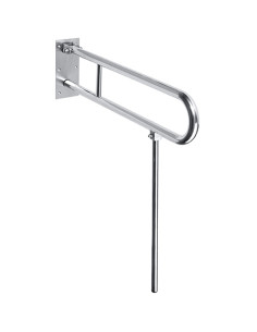 HELP: Folding grab bar in U shape 813 mm, stainless steel, polished, without cover