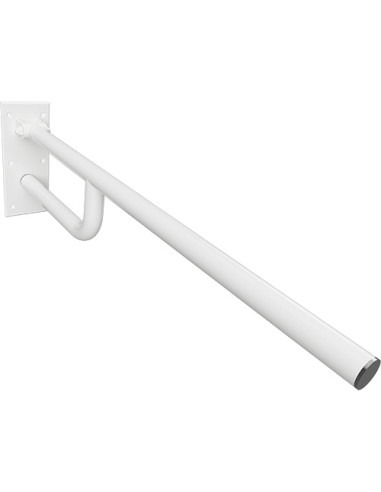 HELP: Folding grab bar 760 mm, white, without cover