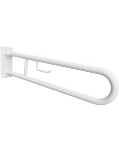 HELP: Folding grab bar in U shape with TP holder 813 mm, white, without cover