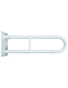 HELP: Foldable grab bar U-shaped 900 mm, white, without cover