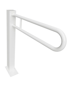 HELP: Folding grab bar U- shapped, ground mounted 813 mm, white, without cover