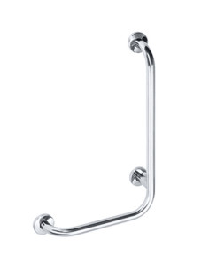 HELP: Wall support grab bar rightward 680 mm, polished, with cover