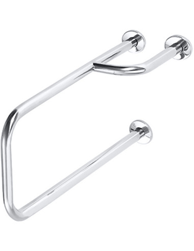 HELP: Grab bar, right, stainless steel, with cover