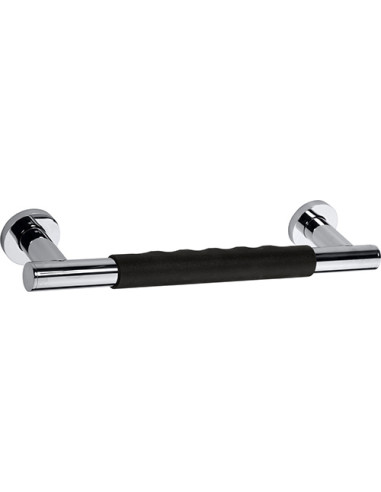 OMEGA: Grab bar, 300 mm, black rubber