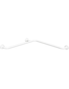 HELP: Shower grab bar, white  with flange cover