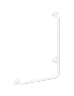 HELP: Wall support grab bar rightward 890 mm, white, with cover