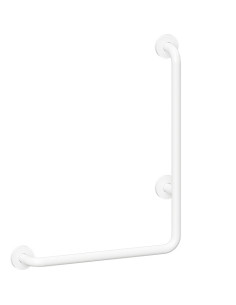 HELP: Wall support grab bar rightward 680 mm, white, with cover