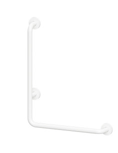 HELP: Wall support grab bar leftward 680 mm, white, with cover