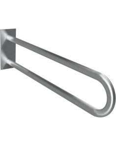 HELP: Grab bar in U shape 813 mm, stainless steel, brushed with cover