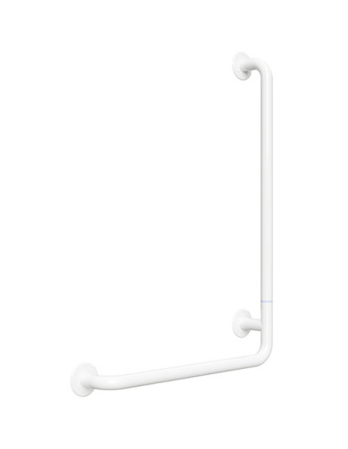 HELP: Foldable wall support grab bar rightward 890 mm, white