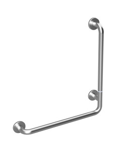 HELP: Foldable wall support grab bar rightward 680 mm, brushed with cover