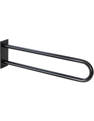 HELP: U-shape grab bar, 813 mm, black, with cover