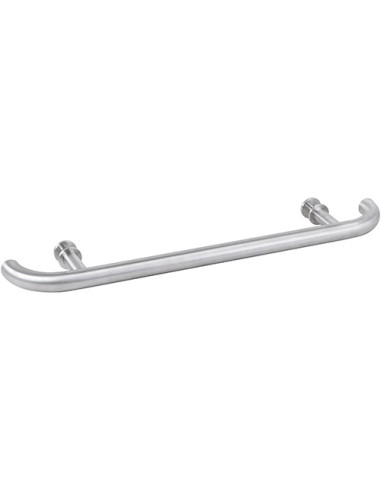 HELP: Door handle 700 mm, stainless steel, brushed