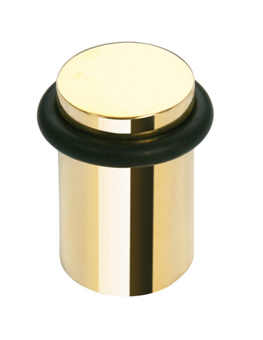 Door stop on the floor, stainless steel, gold