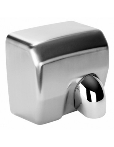 Automatic hand dryer, 2500 W, stainless steel, matt