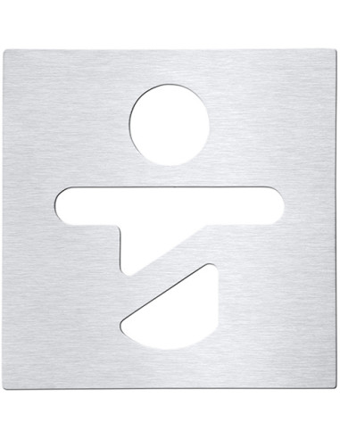 Pictogram - Baby changing room, square, matt