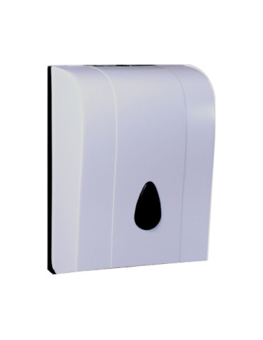 Paper towel dispenser, 380 mm, plastic, white