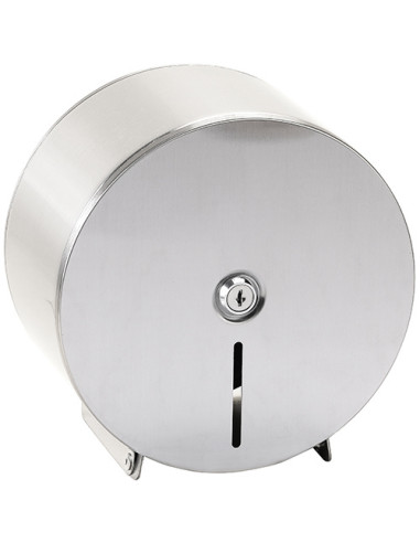 Jumbo-roll toilet paper dispenser, ø 200 mm, matt