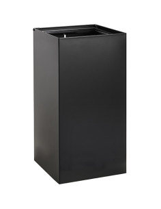 Waste bin wall mounted, 25 l, black