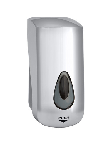 Foam soap dispenser, 1000 ml, plastic, grey