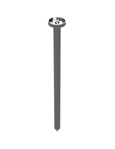 Ceiling anchor tube 800 mm, stainless steel, polished