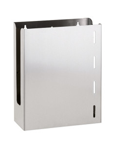 Paper towel dispenser, stainless steel, mat