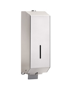 Soap dispenser 1100 ml, stainless steel, polished