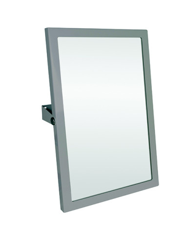 HELP: Tilting mirror, 400 x 600 mm,  stainless steel, polished