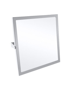 HELP:Tilting mirror, 600 x 600 mm, stainless steel, brushed