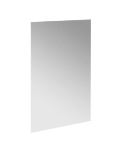 Mirror for gluing, 800 × 600 mm, stainless steel, super gloss