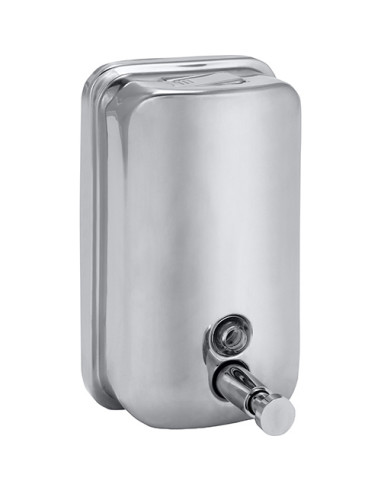 Soap dispenser, 500 ml, stainless steel, polished