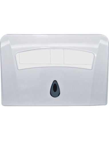 Dispenser for toilet hygiene protection, plastic, white