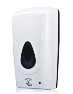 Automatic foam soap dispenser, 1000 ml, plastic, white