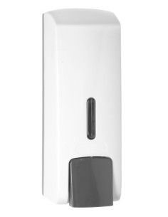 Soap dispenser, 300 ml, plastic, white