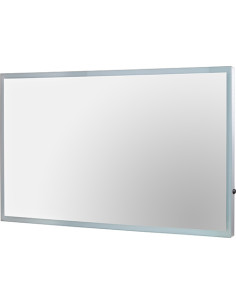 Mirror with LED lighting, 1200 x 600 mm