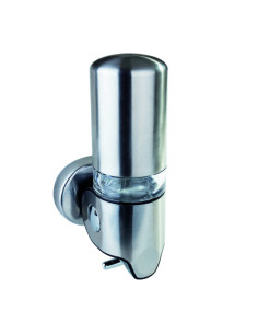 Soap dispenser, 350 ml, stainless steel, matt