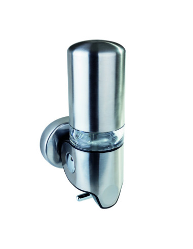 Soap dispenser, 350 ml, stainless steel, matt