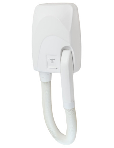 Hotel hair dryer, white