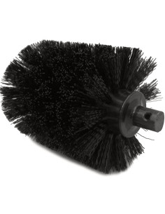 Spare toilet brush without handle for 102313060,102313066,102313057,104113012104113107, black