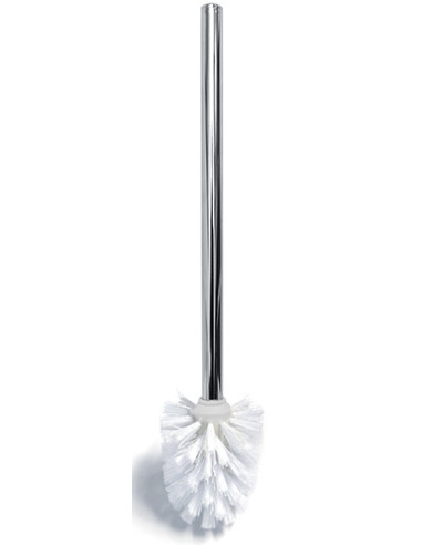 Spare toilet brush with handle for 102413012, 118413011, white