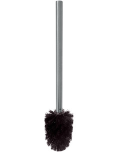 Spare toilet brush with handle for 104113109, 104113019,102313079,102313045, black