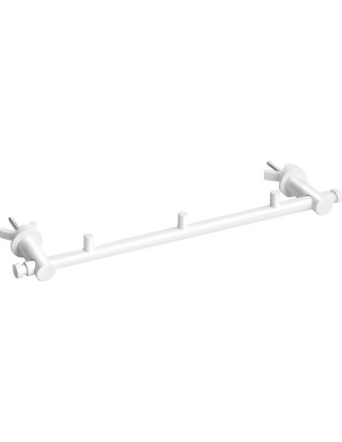 RAWELL: Radiator hanger with hooks, 300 mm, white