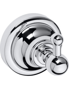 RETRO chrome: Single robe hook