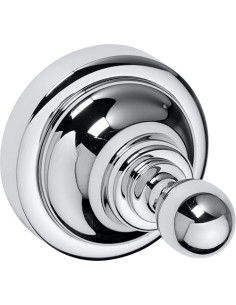 RETRO chrome: Single robe hook