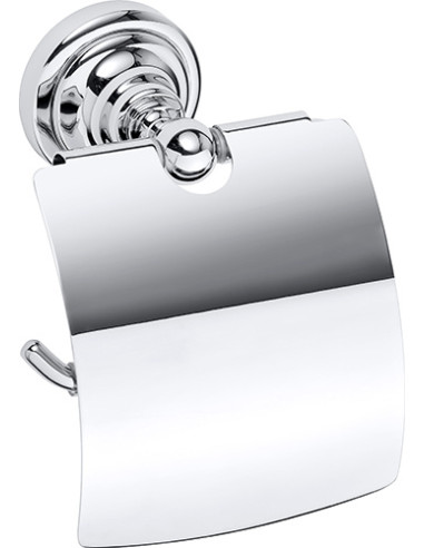 RETRO chrome: Toilet paper holder with cover