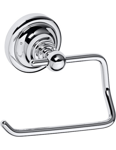 RETRO chrome: Toilet paper holder without cover