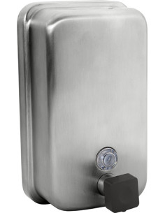 Soap dispenser, 1250 ml, stainless steel, matt