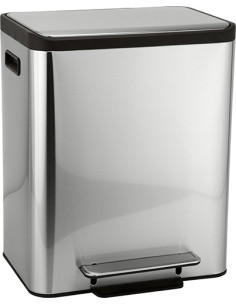 Waste sorting bin, 2x15 l