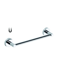 RAWELL: Magnetic towel holder, 206 mm, polished