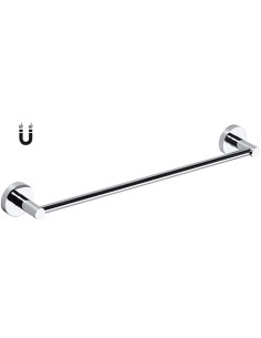 RAWELL: Magnetic towel holder, 376 mm, polished